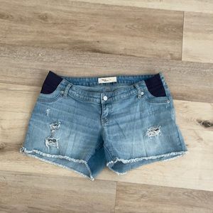 Gap Maternity Shorts Inset Panel